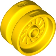 Lego kolečko (kolo, ráfek) průměr 18mm, žlutá (6176266)